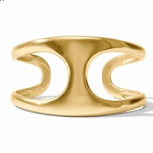 Julie Vos Laguna Statement Gold Cuff Bracelet new in box